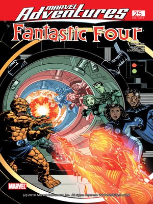 cover image of Marvel Adventures Fantastic Four, Issue 25
